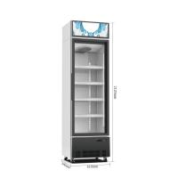 China Commercial Retail Glass Door Chiller Drink Cooler Supermarket Display Refrigerator on sale