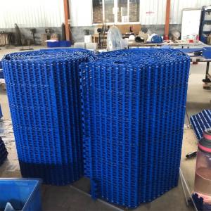 Modular Chain Conveyor Belt Pu Blue Belt Conveyor Pvc FDA Approved