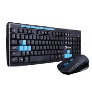 China Professional Slim Wireless Keyboard And Mouse Combo 1000 / 1600DPI Resolution supplier