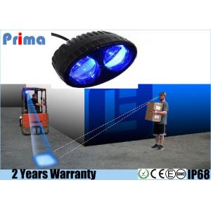 Cree Blue Spot Forklift LED Warning Lights , 8W High Intensity Safety Light