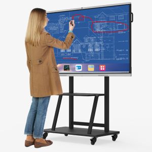 China 60hz Electronic All In One Interactive Whiteboard IR Touch Intelligent wholesale