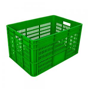 China Space-Saving Used Plastic Crates Foldable Collapsible and Ideal for Vegetable Packing supplier