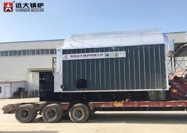 Large Furnace Wood Fired Steam Boiler , Firewood Boiler 3000Kg Energy Saving