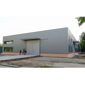 China Clean Span Steel Structure Warehouse Building Construction With Floor Coating supplier