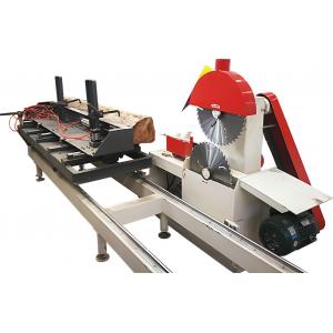 China TT1500 Twin Blade Sawmill Sliding Saw Table For Hardwood Logs Cutting supplier