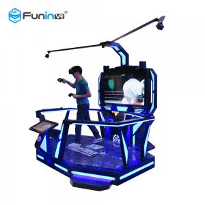 China VR Walk Simulator Gun Shooting Virtual Reality Machine 360 Game ACS SGS SASO supplier