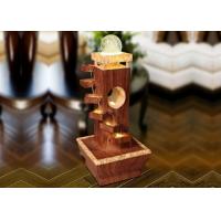 China 29 Inch Step Wood Rattan Effect Water Fountain on sale