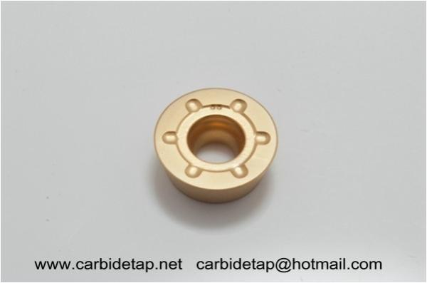 Carbide milling inserts RDMW1204-A27 RDMW1605-A27 for alloys and Steel