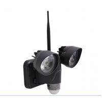 China 720P 1.4MP Wifi Security Camera Wireless DVR LED Light Lamp With PIR Motion Detection on sale