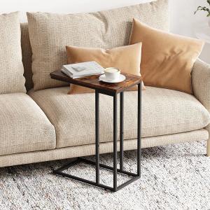 China Tabla lateral clásica, tabla de bocado móvil para la tableta del ordenador portátil del café, diapositivas al lado de Sofa Couch, muebles de madera del acento de la mirada supplier