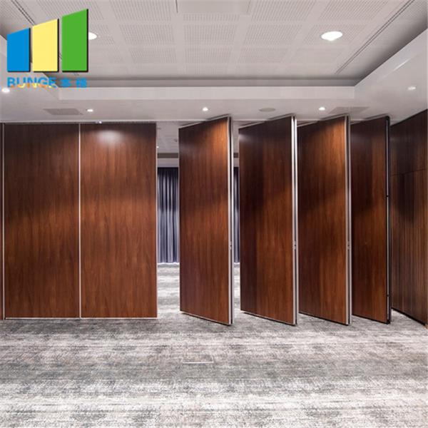 Folding Door Operable Walls Movable Sound Proof Partitions For Restaurant