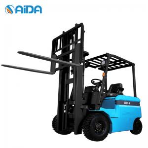 Eco Friendly Electric Ride On Forklift , 3t Electric Forklift 3000mm  height