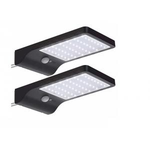 China 48 Leds Adjustable Color Temperature Solar Wall PIR Lights With Mounting Pole supplier