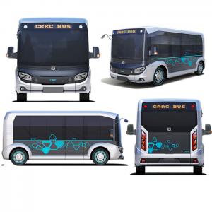 China Multi-Protection Electric Bus TEG6530BEV Comfortable To Drive And Ride City Bus supplier