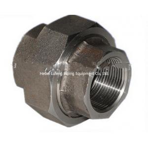A105 Forged steel NPT Female Threaded Pipe Union fittings