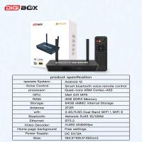 China WiFi WiFi 6 Android 12 Tv Box Streaming 2.4G 5.8G Streaming Box All Channels on sale
