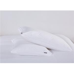 China Anti - Apnea Hotel Duck Down Pillows White 233TC Down Proof With Cotton 30% supplier