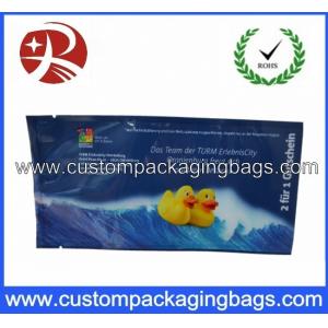 China Printed Plastic Food Packaging Bags , Side Gusset Wet Wipes Tissue Packaging Bag supplier