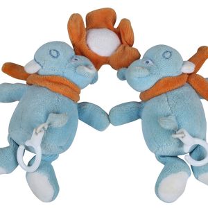 China Delicate Hanging Newborn Plush Toys Soft Feeling With Embrodiery Eyes on sale