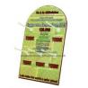 cardboard standee display with hooks for advertising supplier