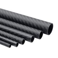 China Custom Plain / Twill Weave Carbon Fiber Pipe Tube Roll Wrap on sale