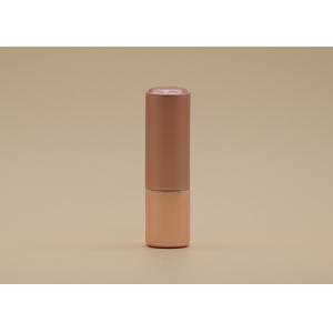 China Rose Gold Lip Balm Tubes , Lipstick Tube Container ISO 9001 / SGS Certified supplier