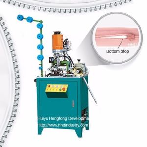 China Semi-automatic Ultrasonic Zig Zag Cutting Machine with 1.5–3.0 kW Motor Power and 4000pcs/18cm/H Output for Nylon Zippers wholesale