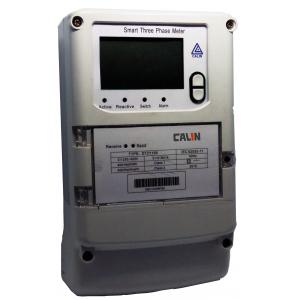 China Load Control Wireless Electricity Meter Scroll Down Display Three Phase Energy Meters supplier