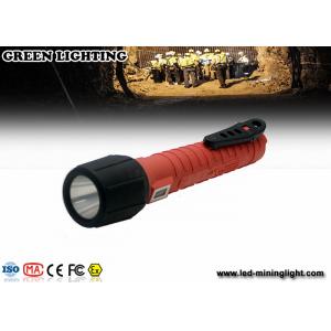 China 6Ah 3.7V battey exproof flashlight , Cree LED ex proof lighting customized Color supplier