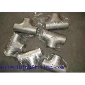 China WP304 316 304 316L BW Red Stainless Steel Tee Nickel Alloy Steel WP347 supplier