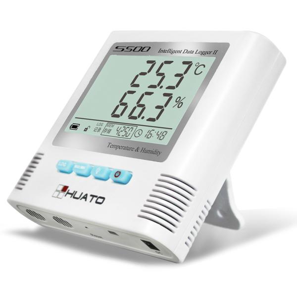 Sound Light Alarm Import  Internal Sensor High accuracy Laboratory  use Temperature Humidity Data Logger