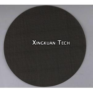 Black Iron Woven Cloth Cut Pieces Into Customized Shapes Of Disc