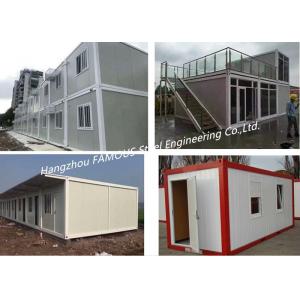 Folding Living Modern Prefab Homes G +1 Floor Modular Integrated Home For Labour Camp Or Site Office