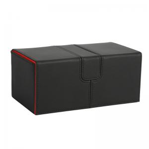 200+ Deck Card Box WS Tcg Pokomon Cards Mtg Dual deck card box PU Leather