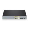 China Comelink 8-Port Gigabit Ethernet L2+ PoE+ Switch, 8 x PoE+ Ports 130W, with 2 x 1Gb SFP, Fanless wholesale