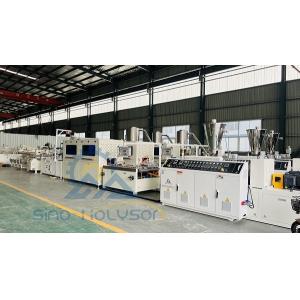 380V Double Screw WPC Wall Panel Machine 250kg/H 30kW