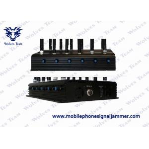 China GPS Satellite Mobile Phone Scrambler , Cordless Phone Jammer 24W Total Output supplier