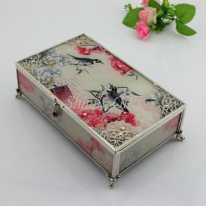 Shinny Gifts Glass Jewelry Box/ Large Mirror Jewelry Box/Wholesale Jewelry Box