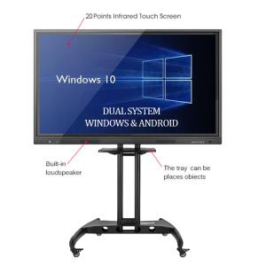 China 400cd/m2 Touch Screen Interactive Whiteboard CCC No Folded For Classroom wholesale