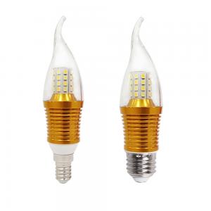 China E14 E27 Warm White Led Candle bulb light  in chandelier light with High Lumen 5w 7w 9w 12w Candelabra Led Bulb supplier
