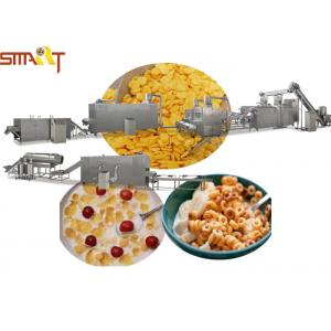 Sus NSK Bearings Breakfast Cereal Production Line Making Corn Flakes