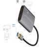 China Adaptateur USB 3.0 vers double HDMI pour 2 moniteurs, port HDMI à vidéo 4K 60Hz, support Mac OS wholesale