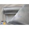 800℃ 700g 0.8mm Silver Coated High Silica Fabric Cloth For Heat Resistant