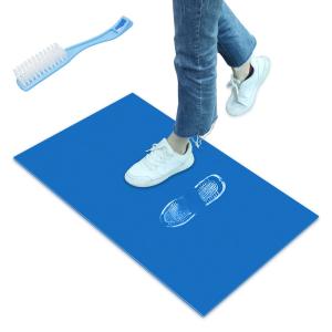 China Sole Dust Removal Reusable Sticky Mat For Home Office Warehouse supplier