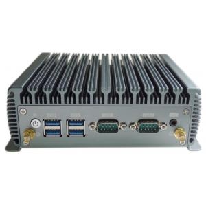 China Fanless Box PC Soldered on board 4th/5th generation I3/I5/I7 CPU 2LAN 2COM 6USB supplier