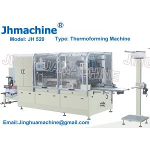 China 2016 New Model Automatic Thermoforming machine within cutting and stacking device big forming Area wholesale