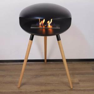 China Bio  1.5L Free Standing Bioethanol Fires 70cm Cocoon Ethanol Fireplace supplier