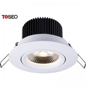 China 75mm Cut Out LED Downlights 11 Wattage Adjustable Recessed Downlights supplier
