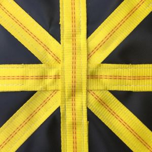 China 10x10ft PVC pare-neige avec bords renforcés résistant aux UV résistant aux déchirures 100% revêtement en PVC en polyester supplier