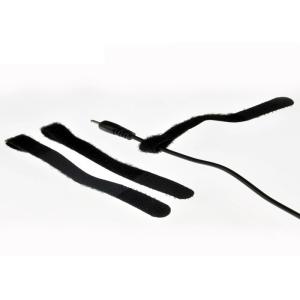 China P Shape Thick Hook And Loop Cable Ties With A Hole 180mm Length wholesale